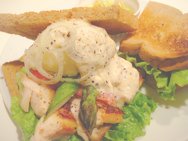 チキン＆ポテトサンド