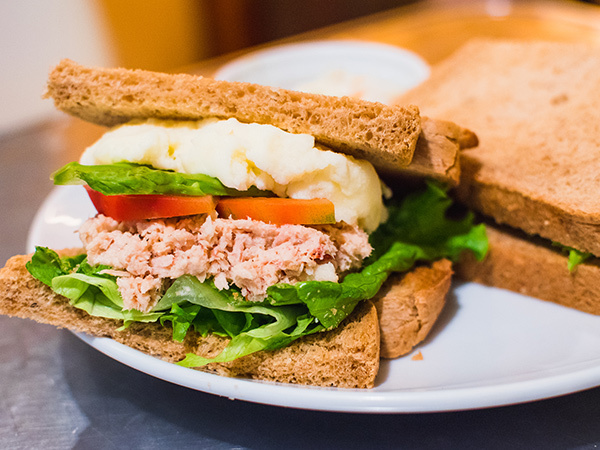 ツナ＆ポテトサンド