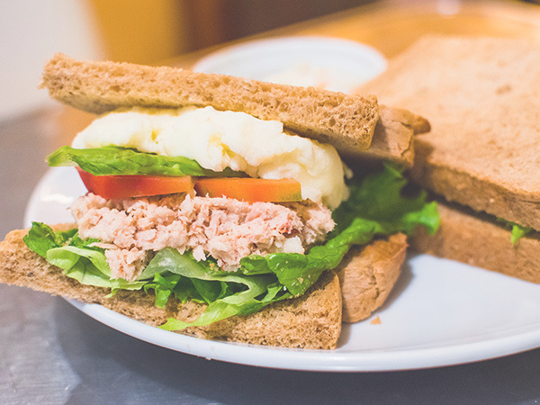 ツナ&ポテトサンド